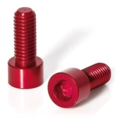 XLC BC-X02 Set Of Screws For Bottle Cage Red